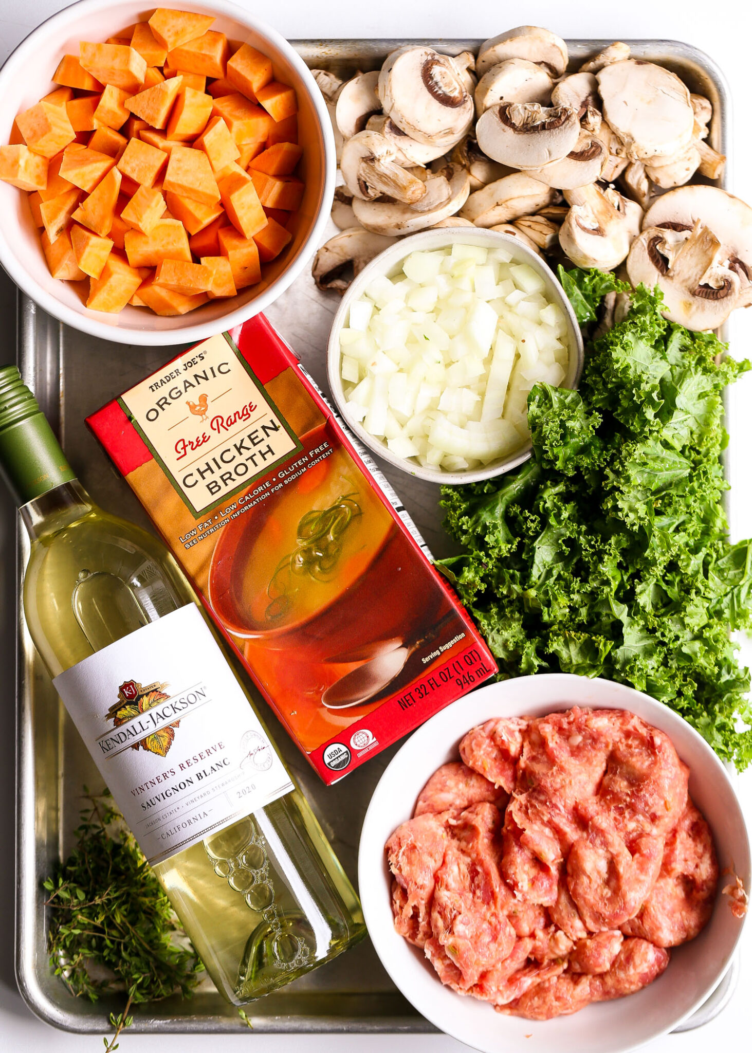 Slow Cooker (or Instant Pot) Sausage, Kale, and Sweet Potato Soup