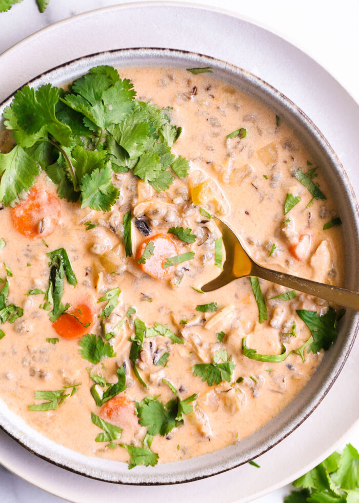 Buff Chowder Slow Cooker Buffalo Chicken Chowder - Wholesomelicious