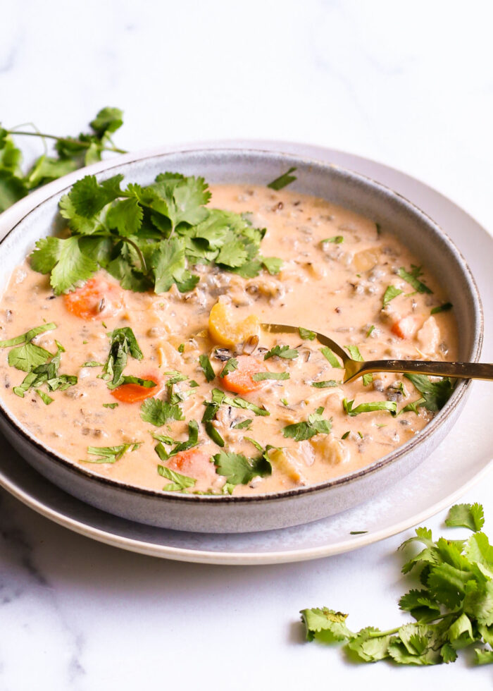 Buff Chowder Slow Cooker Buffalo Chicken Chowder - Wholesomelicious