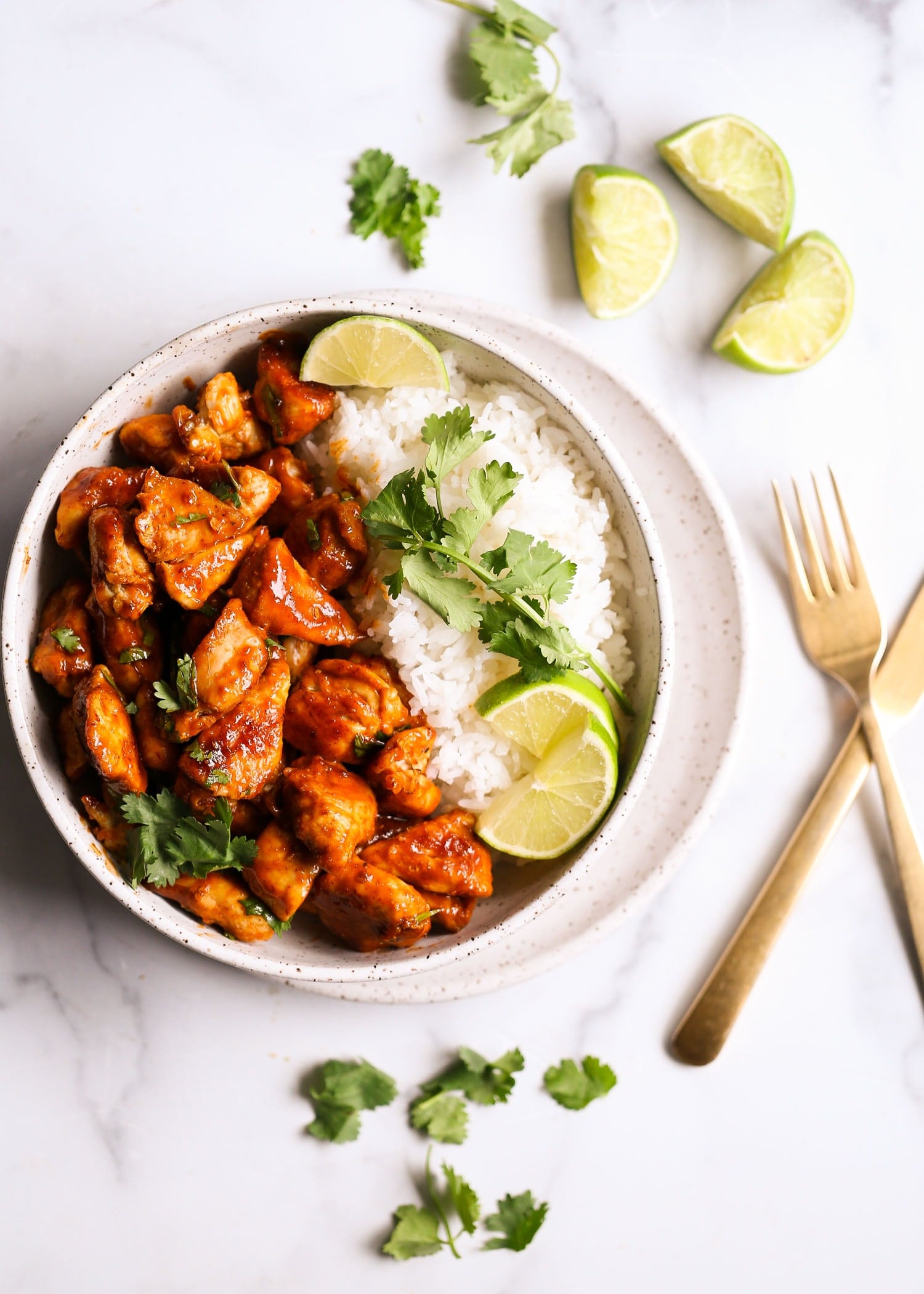Honey Chipotle Chicken Bites - Wholesomelicious